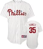 Cole Hamels #35 Philadelphia Phillies 52(xl) Majestic Authentic Home Jersey