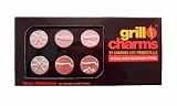 Charmed Life Products 6-Piece Grill Charms Set, The Spicy Collection