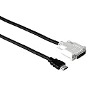 Hama Verbindungskabel HDMI-Stecker - DVI/D-Stecker, 5 m