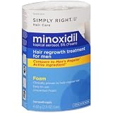 Simply RightTM Minoxidil Foam Hair Regrowth Treatment - 2.11 oz. - 4 ct.