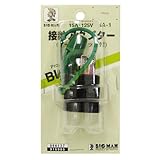 Bigman(ビッグマン) 接地アダプターアース付 IA-1