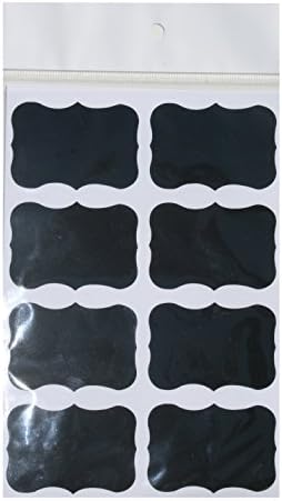 Chalkboard Labels Chalkboard Stickers for Organizing, Premium Quality Waterproof Peel and Stick for Jars, Pantries, Craft Rooms (Set of 32) Label Dimensions: 2"L x 1.5"W