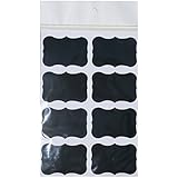 Chalkboard Labels Chalkboard Stickers for Organizing, Premium Quality Waterproof Peel and Stick for Jars, Pantries, Craft Rooms (Set of 32) Label Dimensions: 2"L x 1.5"W