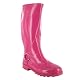 B06 New Ladies Hot Pink Wellies Wellington Boots Sizes 3-8