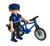 Enlarge toy image: Police 3168: Policeman on Mountain Bike - Playmobil -