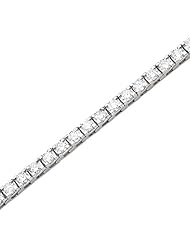 14K Yellow/White Gold 5 ct. Diamond Tennis Bracelet