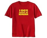 T-Shirt  100% Made In Romania  Country