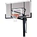 Mammoth 98874 72 Inch Clear Glass In Ground Basketball System