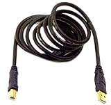 Belkin Gold Series 6-Foot USB A to B Device; 20/28 AWG; DSTP