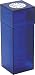 Clayton Standard Wall Medium Bottleneck Glass Guitar Slide, Blue