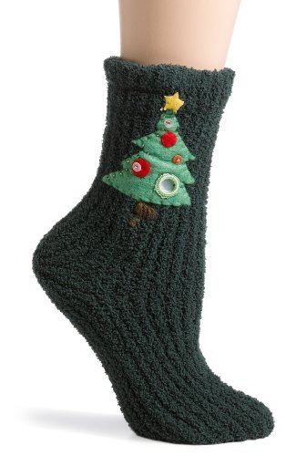 HUE Women's Tree Slipper Sock