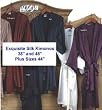 PLUS SIZE Luxurious Magic Silk Kimono / RobesMagic Silk Velvet Kimonos - Exquisite Pajama Man Robes - The Elegant Millionaire.