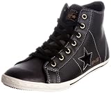 Converse Unisex Adult One Star Lo Pro Mid Boot Black Trainer Textile 117119 4 UK