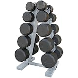 CAP Barbell 150 lb. Eco Dumbbell Set with Rack