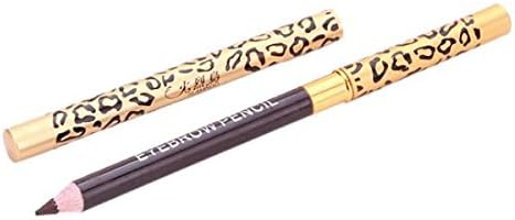 Chic Lady Leopard Longlasting Eyeliner Eyebrow Pencil With Brush Waterproof