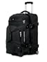 High Sierra 26" Drop Bottom Wheeled Duffle (Black)