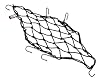Bell Powersports The Strapper Motorcycle Cargo Net