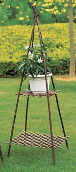 Plant Stand Willow Trellis