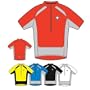 Descente 2009 Men's Lee Hill Chill Short Sleeve Cycling Jersey - Bright Red - 13011BR (XL)