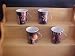 Star Trek II Wrath of Khan Movie Mugs - Set of 4 (1982)