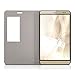 kwmobile Practical and chic FLIP COVER case with window and synthetic leather for Huawei MediaPad X2 7.0 in gold