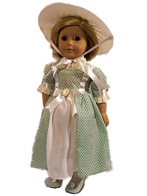 Childrens Toyshop  Toys : For American Girl Dolls - Doll Clothes Also Fits Other 18" Dolls - Elizabeth's Summer Outfit - Complete SET