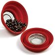 Norpro 10" Knock-Down Colander In Red NEW