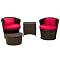Medford Wicker 5–pc. Chat Set