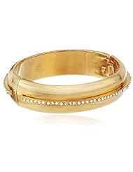 KARA by Kara Ross 14k Gold-Plated Crystal Cuff Bracelet