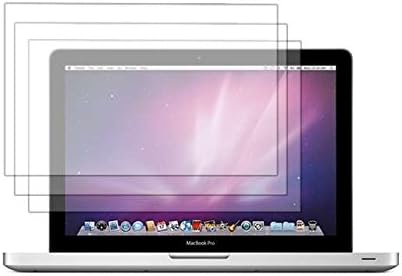 3 Pack Anti-Glare Screen Protectors for Apple Macbook Pro 13 Inches