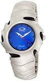 Oakley Men's 10-195 Blade II Stainless Steel Bracelet Edition Sunburst Blue Dial Watch