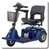 Daytona 3-Wheel Scooter Blue