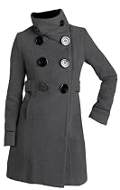 Double Breasted Ladies 3/4 Length Coat