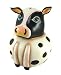 Allen Designs Holstein Cow Money Bank Piggy