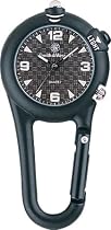 Men&rsquo;s Classic Carabiner LED Watch - Black Dial