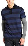 Unionbay Young Men's Short Sleeve Coronado Polo with Long Sleeve T-Shirt Underlayer