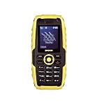 Brondi - Strong GSM - Téléphone Portable - Bi-Bande - Résistant aux chocs + Solaire - IP65 - Jaune