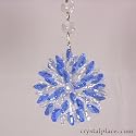 Snowflake Crystal Christmas Ornament, Sun-catcher, Xmas Gift