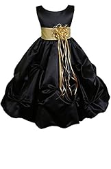 Girls Ankle Length Flower-Girl Dress/Pageant Dress/Wedding Dress 