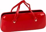 PR06-SC Sleek Patent Handbag Style Hard Sunglasses/ Eyeglasses Case - 6 Vibrant Colors Red/One Size PR06-SC Sleek Patent Handbag Style Hard Sunglasses/ Eyeglasses Case - 6 Vibrant Colors Red/One Size