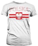 Polska Crest Coat Of Arms Juniors T-Shirt, Poland, Polish Pride Juniors T-shirt