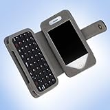 Folding Case with Bluetooth Keyboard for iPhone 4