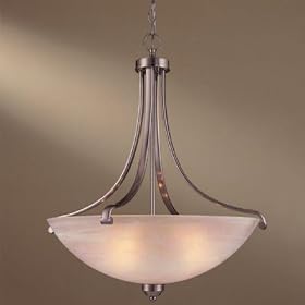 Minka 1422-84 Paradox Pendant, Brushed Nickel by Minka