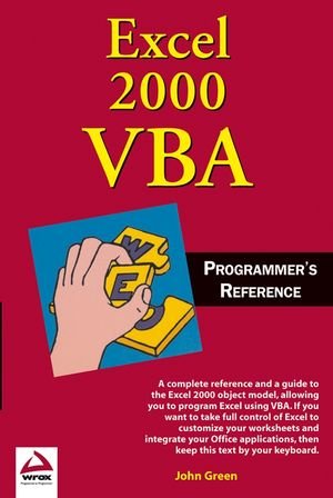 excel 2000 vba programmers reference