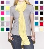 41Q9 oW8OfL. SL160  American Made Apparel Sheer Jersey Scarf   Heather Grey 6445