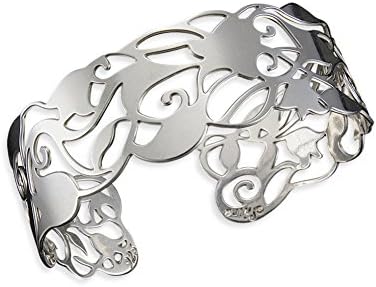 Tulips Forever Sterling Silver Bracelet