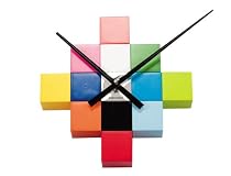 Karlsson Do It Yourself Cubic Wall Clock,  Multicolour