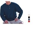 Anvil - Long Sleeve Henley - 1402