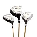 Womens Dunlop Reaction Right-Handed 1, 3 and 5 Graphite Woods Set