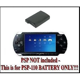 SterlingTek's Premium Sony PSP-110 Battery Pack Equivalent For the Sony Portable Playstation... by SterlingTek